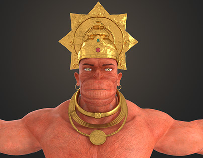 Apeman - Hanuman 3D model