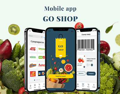 Mobile app for payment in supermarkets