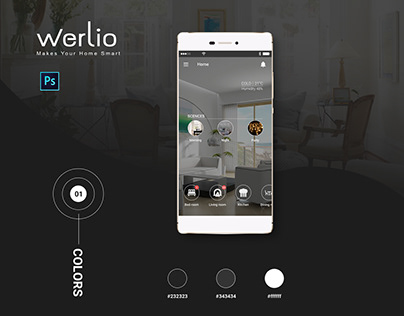 Werlio Application UI Design