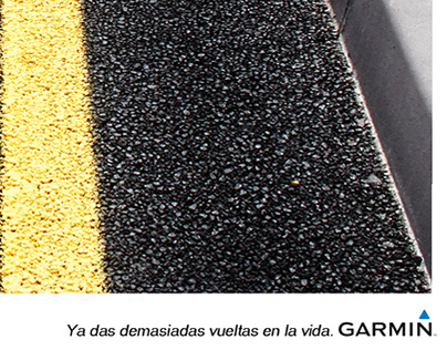 Campaña gráfica - Garmin