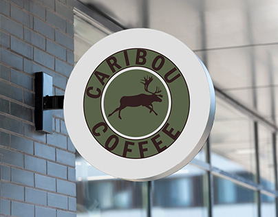 logo of caribou coffe