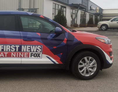 Fox 2548 News Vehicle Wrap