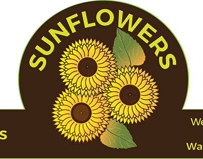 Sunflower Tag Design