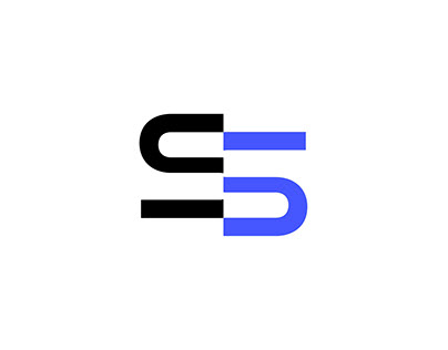S initial letter monogram logo