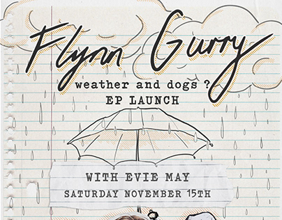 Flynn Gurry - EP Launch Poster