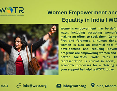 Women Empowerment and Gender Equality in India | WOTR