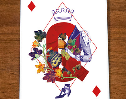 Playing cards for KUKBUK, a high-end culinary magazine