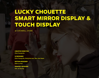 LUCKY CHOUETTE SMART MIRROR DISPLAY