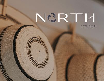 NORTH | logotype for eco hat store