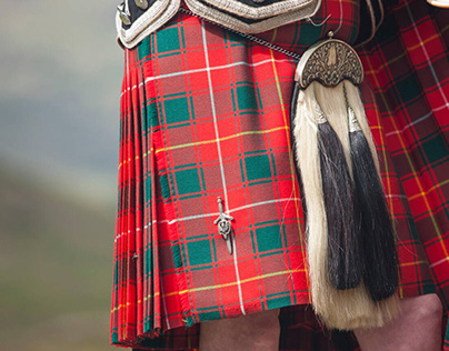 Glencoe Tartan : un motif écossais digne de la royauté
