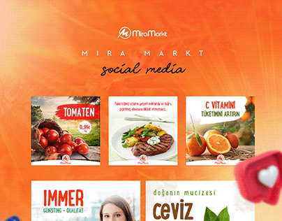 Mira Markt - Social Media