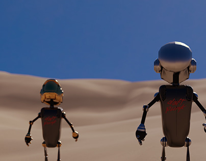 Daft Punk - Epilogue - 3D Scene