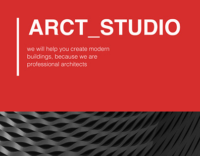 Project thumbnail - ARCT_STUDIO architectural design studio website