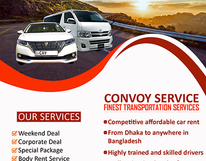 Flyer of Convoy Service