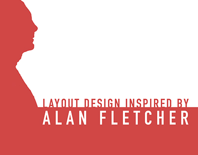 Layout Design inspired by Alan Fletcher