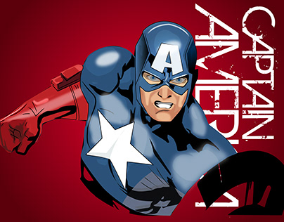 Captain America Vector art