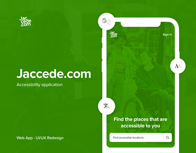 Jaccede — New website redesign | UI / UX / WCAG