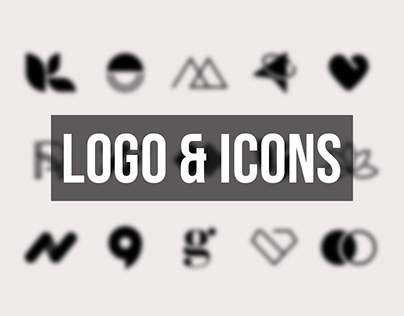 Icons & Logo designs for clients