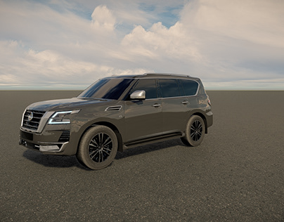 Nissan Patrol 2022 3D Model