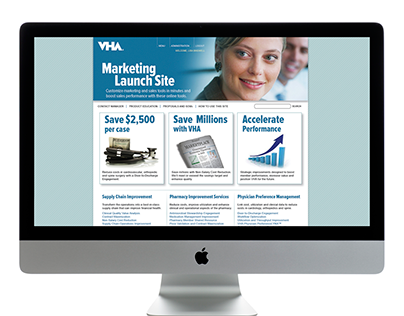 VHA Marketing Launch site