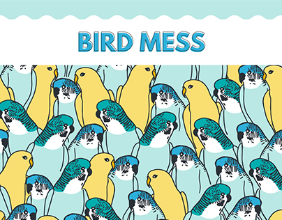 Bird Mess Print