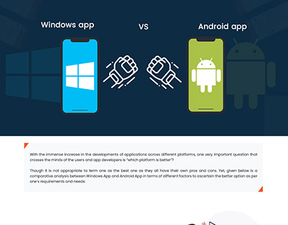 Windows app Vs Android app, which is better?
