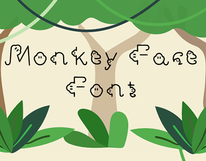 Monkey Face Font