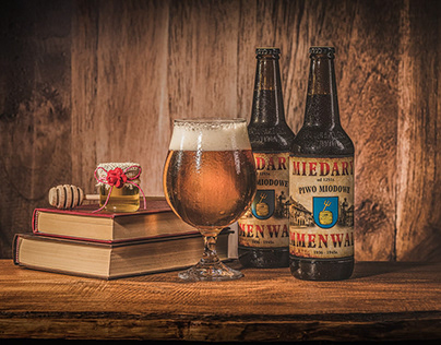Beer or wine - product photography
