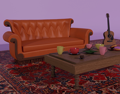 Friends Couch - Central Perk