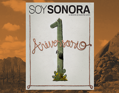 Diseño de Portada / Revista Soy Sonora