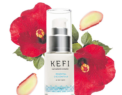 Kefi cosmetics. Brand and web design.
