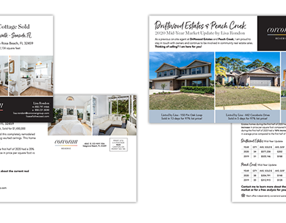 Real Estate Sales Postcards