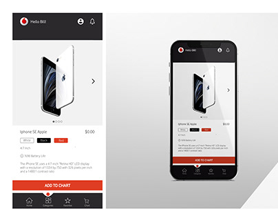 Mobile UI One Screen Case Study