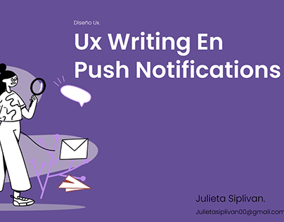 Ux Writing en Push Notifications