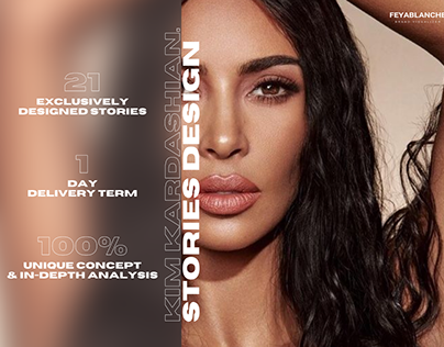 Kim Kardashian - Instagram Stories Design - Highlights