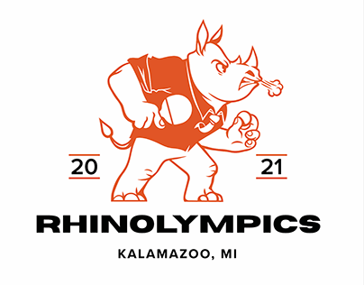 RHINO Media / Rhino Olympics T-shirt Design