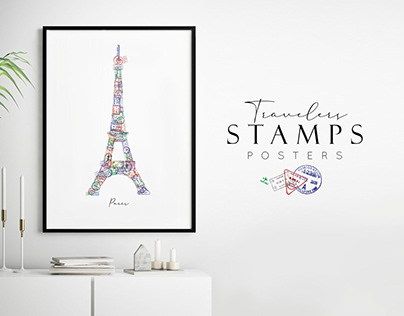 Traveler Stamps Posters