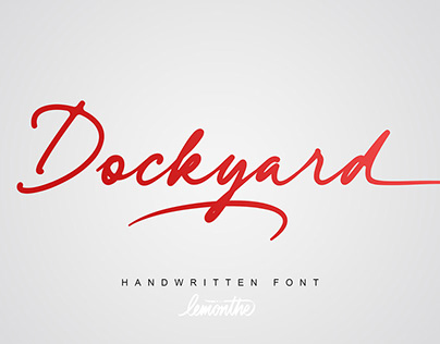 Dockyard Handwritten Font