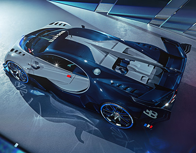 Bugatti Vison GT CGI