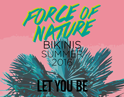 Catalog Design SS2016 Bikinis - Let you be