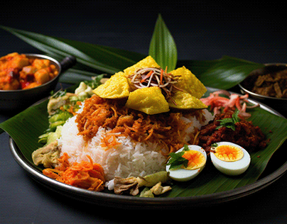 Nasi Tumpeng (indonesian tradtional food)