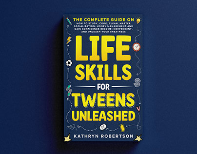 Life Skills For Tweens | Book Cover Design