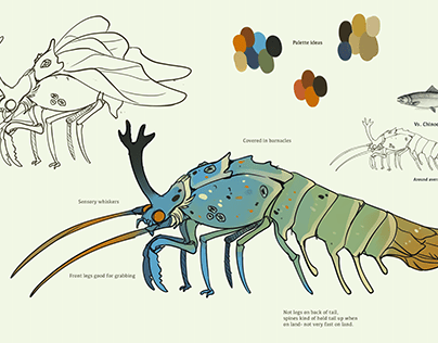 Lobster + Insectoid L. Denoyer