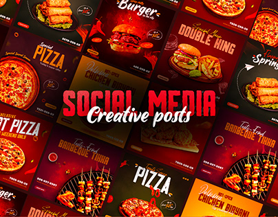 Social Media Creative Posts - Food Banner