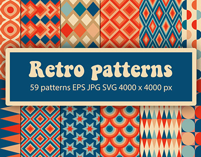 Vintage retro patterns