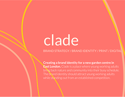 Project thumbnail - Branding - Clade Garden Center