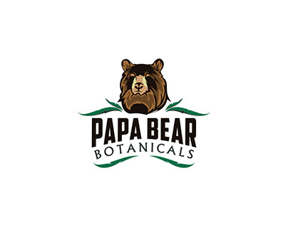 papa bear botanicals logo