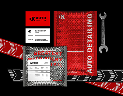 DK Auto Detailing - Brand Identity