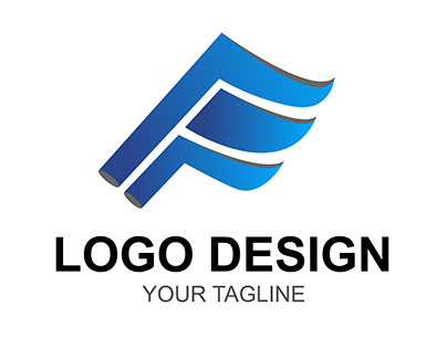 F+F letter logo design