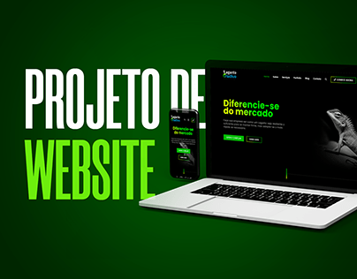 Projeto de site - Lagarto Criativo